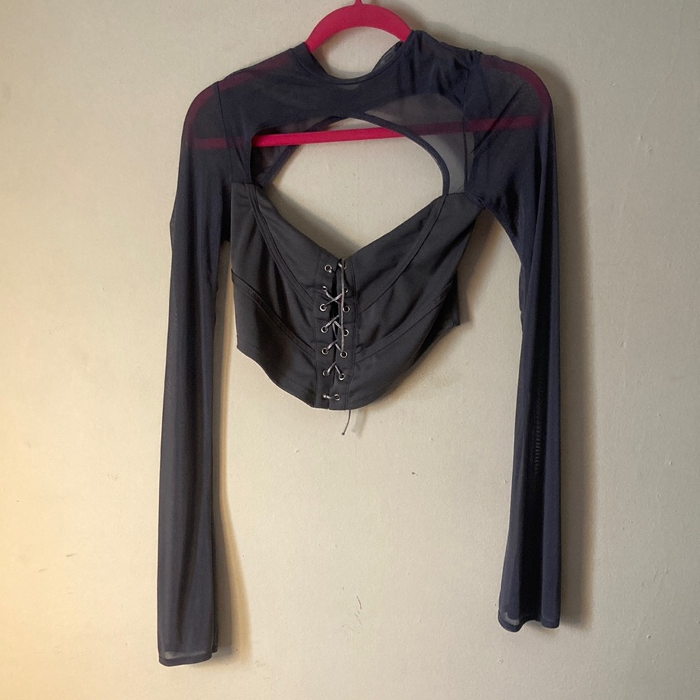 Corset crop top - Picture 1 of 4